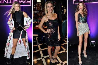 Noche de brindis para Virgnia Gallardo y velada a pura fiesta para Pía Slapka y Agustina Casanova