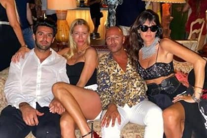 Noches con amigos, playas y despeje fueron los protagonistas de la escapada romántica de Neumann