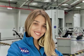 Es argentina, tiene 26 años y se fue a estudiar a Estados Unidos para ser astronauta de la NASA