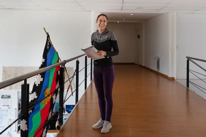 Noelia, empleada del departamento de Recursos Humanos del Centro de Salud