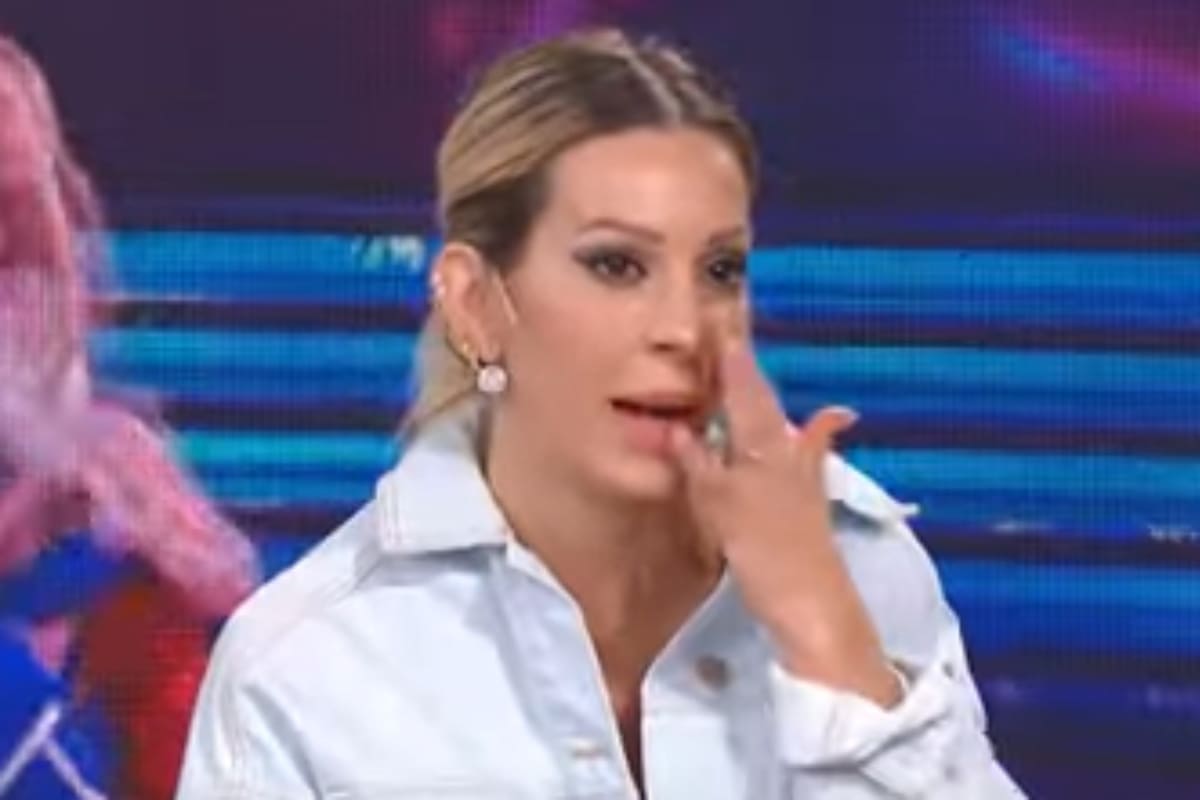 Noelia Marzol se puso muy sensible al hablar de la salud de su hijo Donatello (Crédito: Captura de video eltrece)