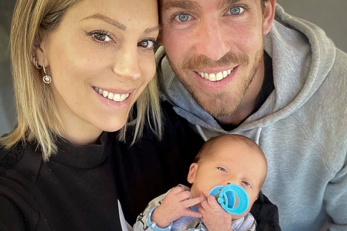 Noelia Marzol se tatuó las iniciales de su pareja e hijo