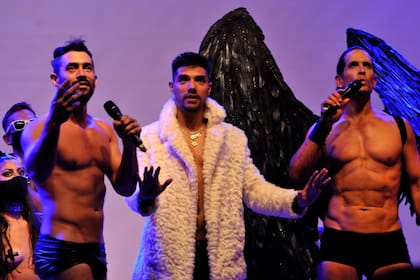 Tyago Griffo y Diego Ramos junto al Tucu López