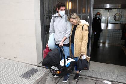 Noelia, Ramiro y Donatello: familia unida y feliz