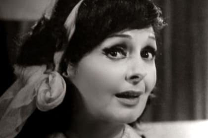 Noemí Laserre, el gran amor de su vida y a quien conoció en 1958 cuando filmaban la película Dos basuras