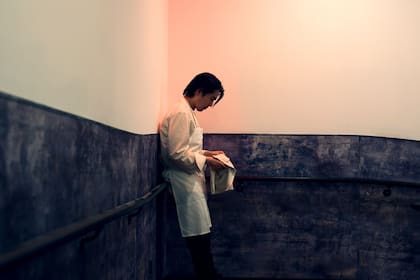Nōksu Chef Dae Kim en “Knife Edge: Chasing Michelin Stars de Apple Tv.