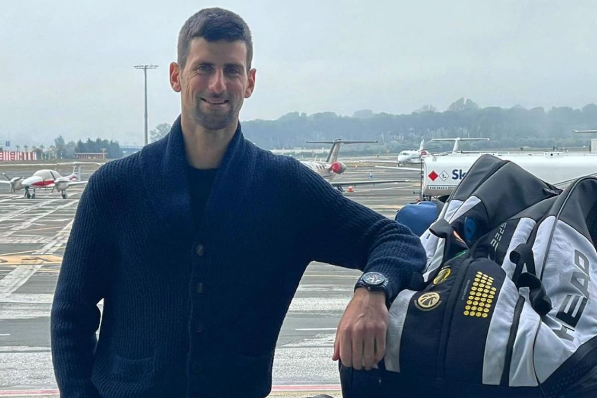 Nole, a punto de embarcarse rumbo a Australia