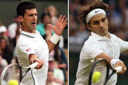 Nole y Roger, en la última final en Wimbledon
