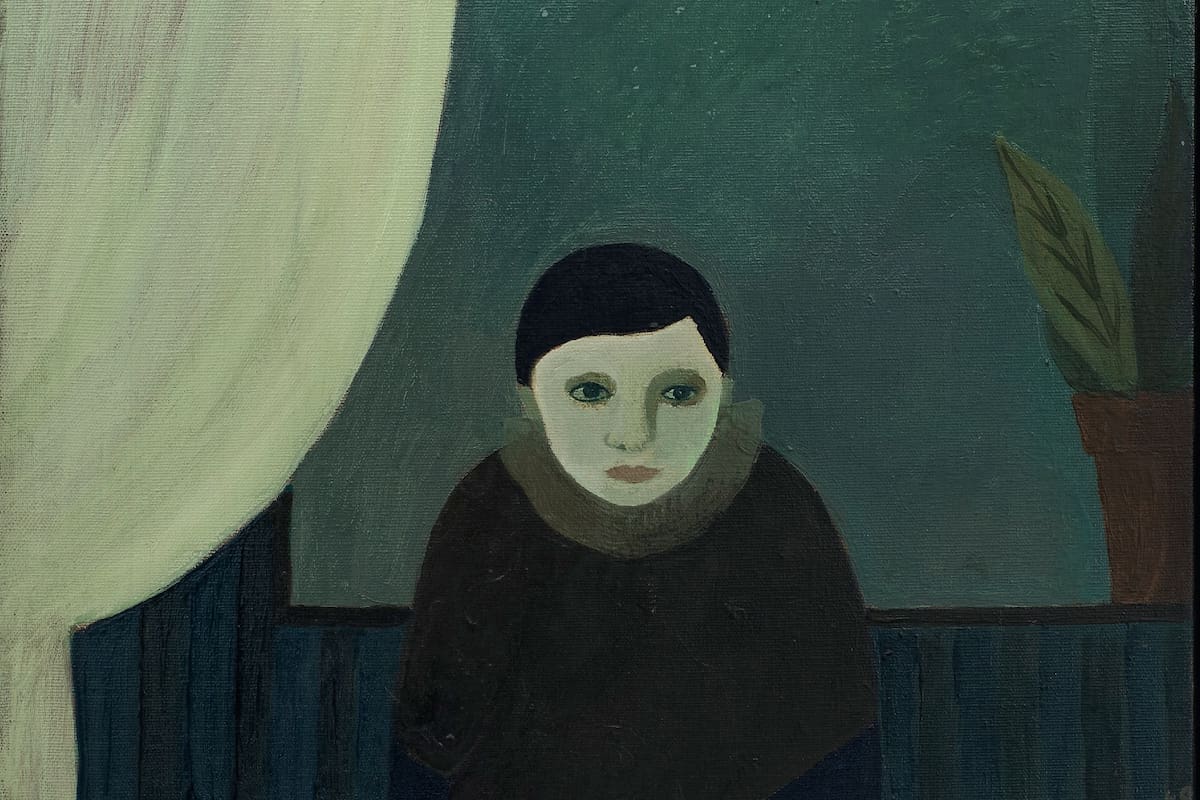 Nora (1969) obra de Emilia Gutiérrez perteneciente a la familia Levinas, exhibida en colección Amalita
