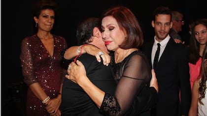 Nora Cárpena, emocionada