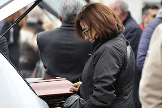 El último adiós a Guillermo Bredeston en el Cementerio de la Chacarita
