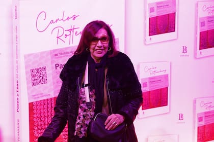 Nora Cárpena, en la red carpet de la presentación