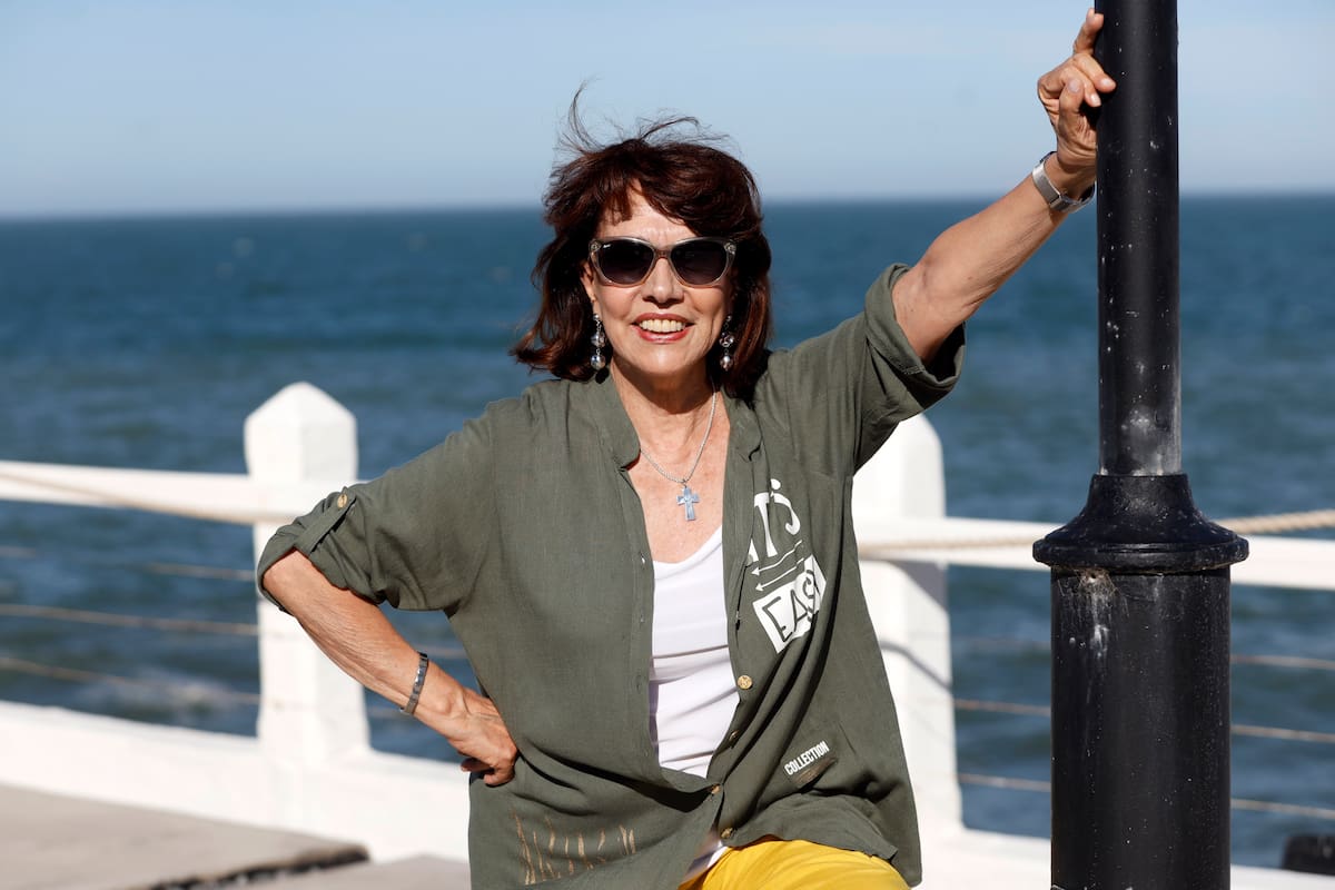 Nora Cárpena es un símbolo de las temporadas de verano marplatenses