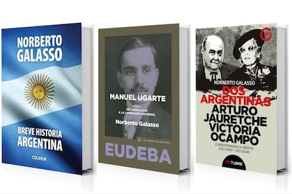Norberto Galasso publicó libros de historia, ensayos y biografías