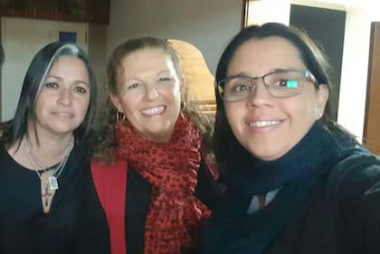 Norma Arrúa, Susana García y Andrea Paredes, fundadoras de Simplemente Camioneras