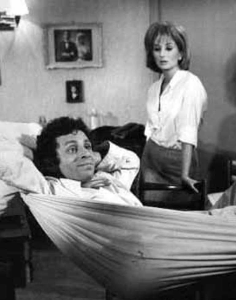 Norman Briski y Norma Aleandro en una escena de La fiaca