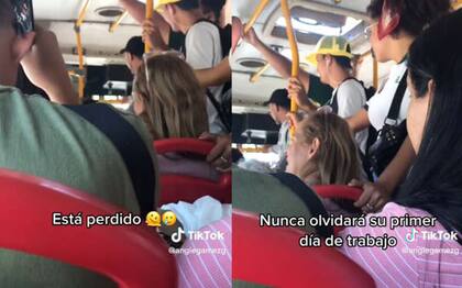 "Nos alegró el día", colocó la joven en la descripción