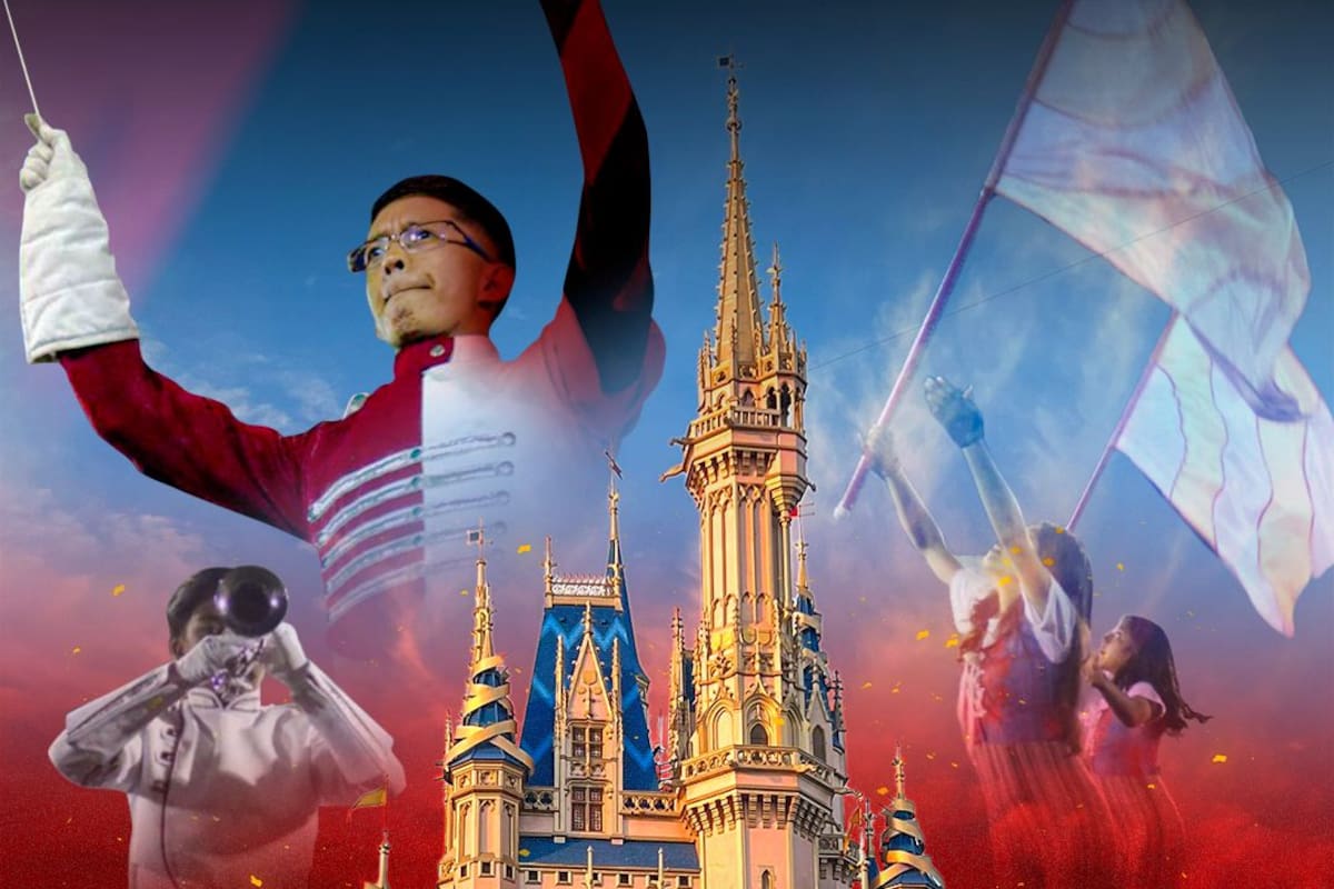 “Nos complace anunciar que hemos recibido una invitación muy especial para presentarnos en el icónico Walt Disney World en Orlando, Florida. Este es un hito increíble en nuestra trayectoria", sostuvo la banda (Facebook Esfaq Drum And Bugle Corps)