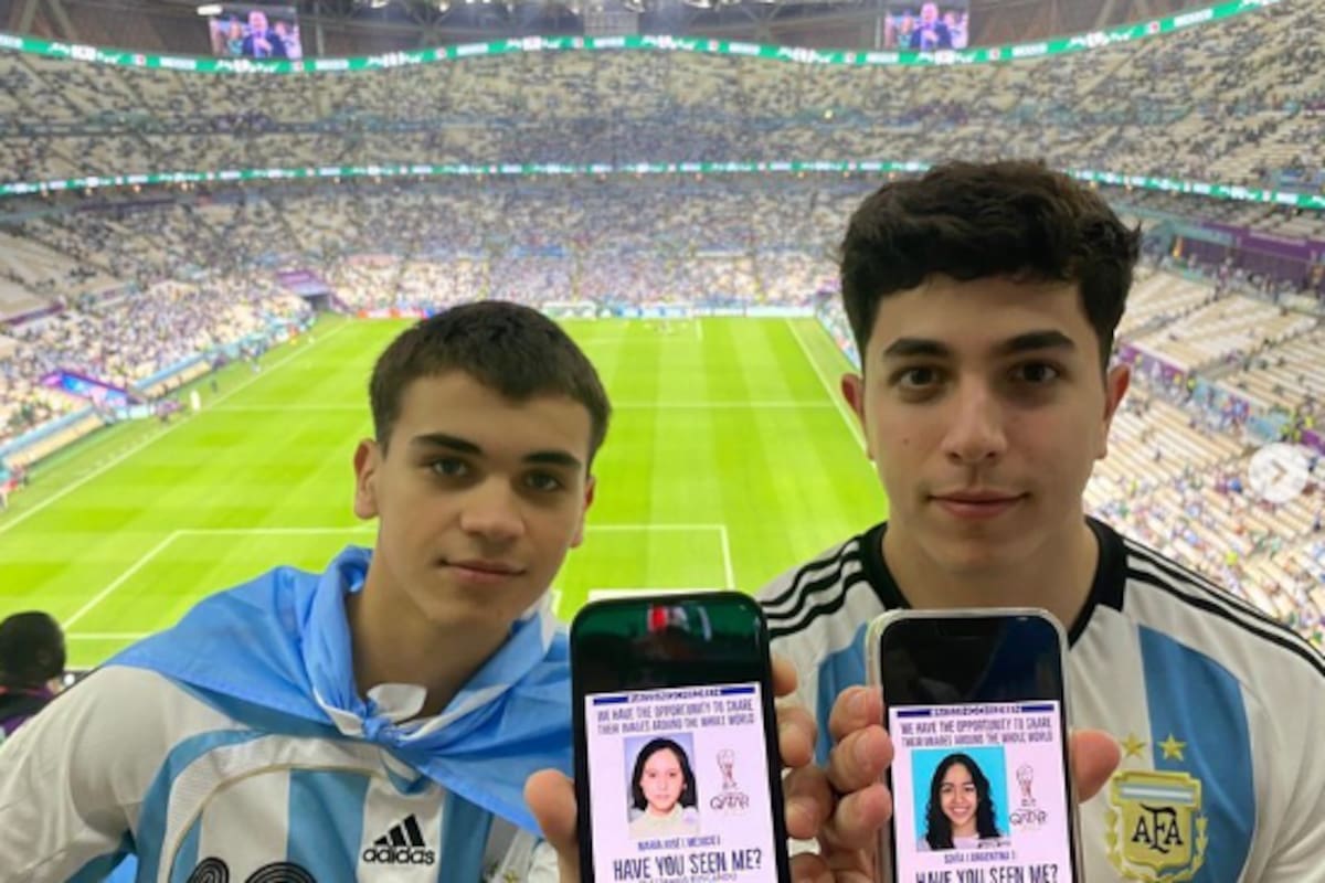 "¿Nos dan una mano?" es uno de los llamado que hace Red Solidaria, en alianza con la AFA, para que la sociedad se comprometa con la búsqueda de personas perdidas