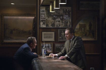 Nostalgia: Joe Pesci y Robert De Niro, nuevamente juntos en El irlandés, film de Martin Scorsese que desembarca en Netflix el 27 de noviembre y tiene la mirada puesta en el Oscar 2020