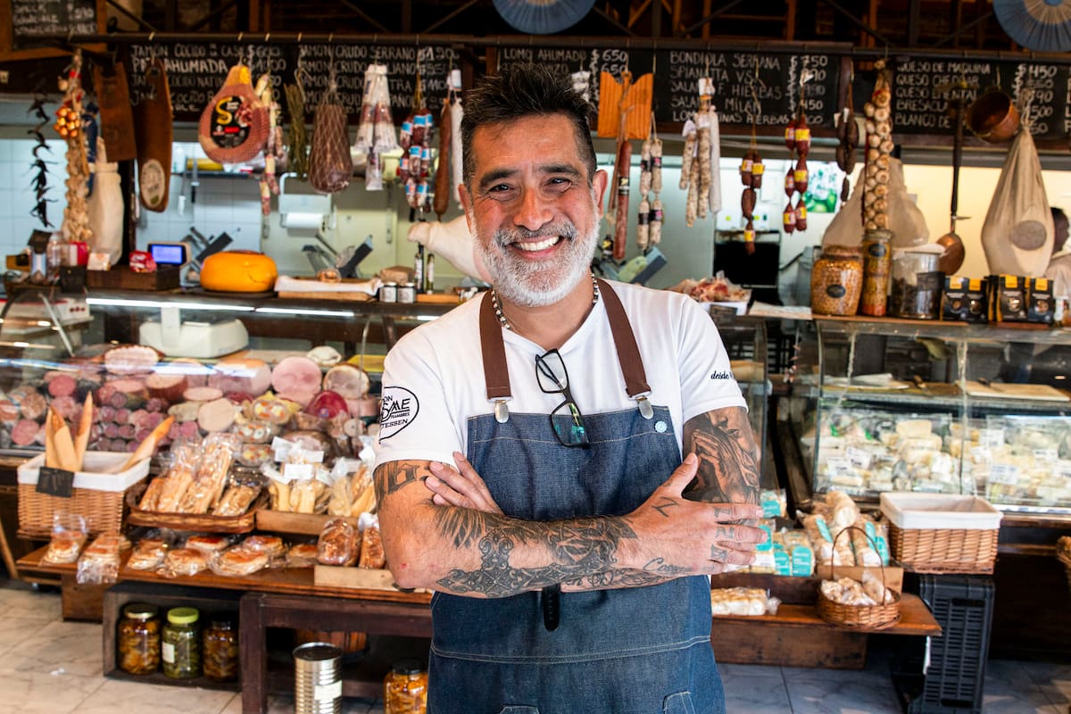 Nota en el almacén Don Cosme