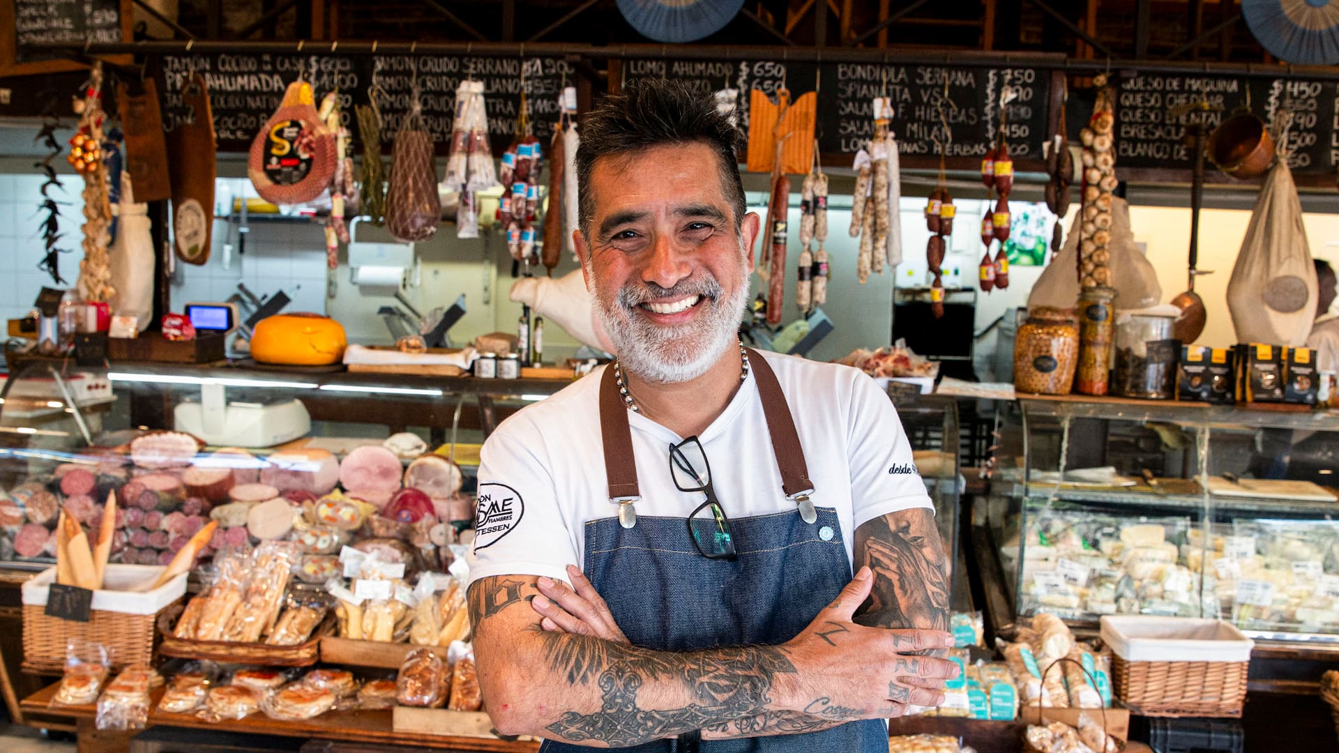 Nota en el almacén Don Cosme