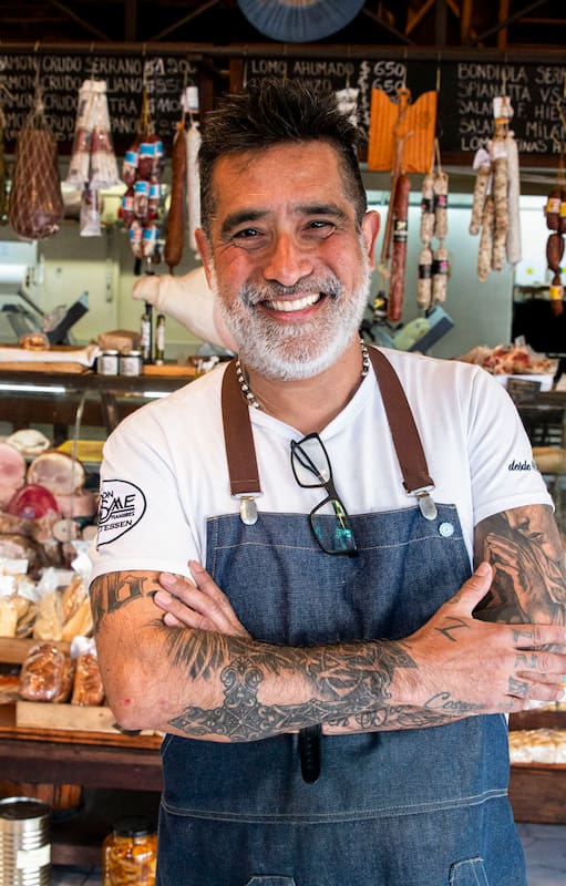 Nota en el almacén Don Cosme
