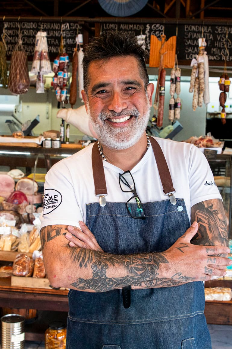 Nota en el almacén Don Cosme