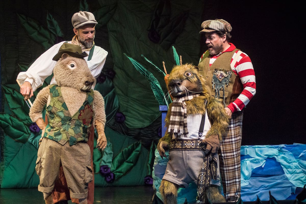 Notable trabajo del Grupo de Titiriteros del Teatro San Martín