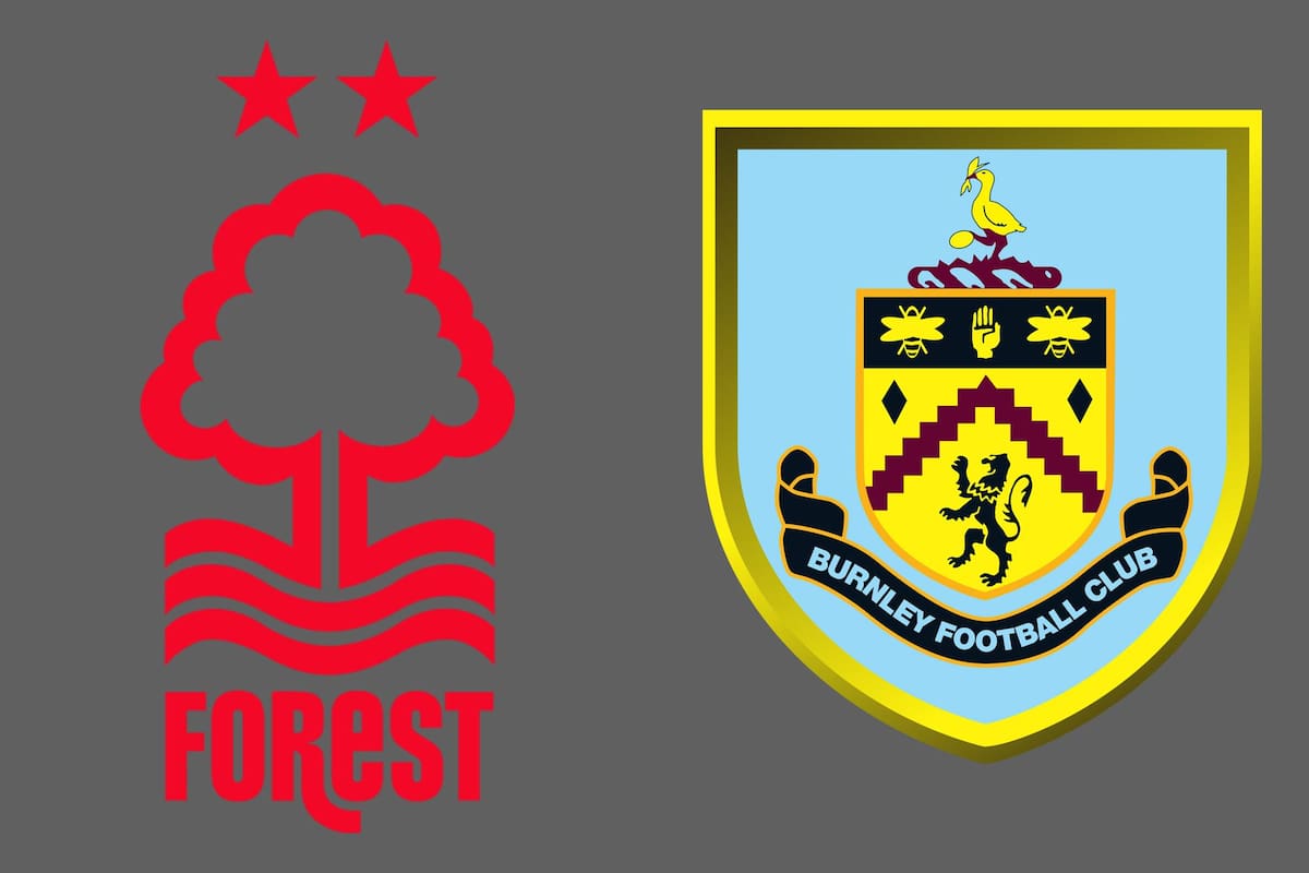 Nottingham Forest y Burnley disputaron uno de los encuentros de la jornada del fútbol inglés
