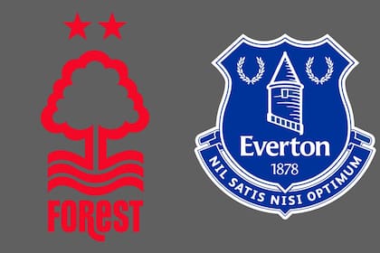 Nottingham Forest y Everton disputaron uno de los encuentros de la jornada del fútbol inglés