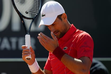 Novak Djokovic, eliminado del Abierto de Italia