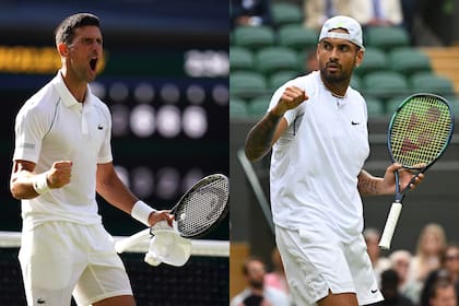 Novak Djokovic ganó 20 Grand Slam y Nick Kyrgios jugará su primera final: enemigos íntimos...amigados