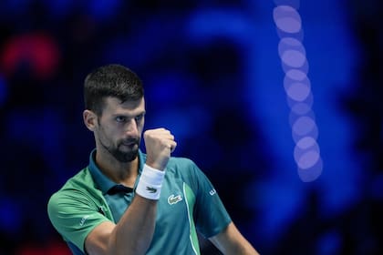 Novak Djokovic ganó cuatro partido y perdió uno en su camino al título en el ATP Finals