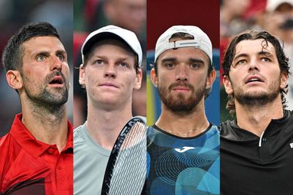Novak Djokovic, Jannik Sinner, Tomas Machac y Taylor Fritz se consolidaron como los cuatro mejores del Shanghai Open 2024