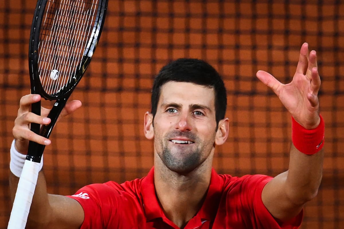 Novak Djokovic le ganó a Stefanos Tsitsipas y jugará la final de Roland Garros con Rafael Nadal