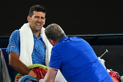 Novak Djokovic les respondió a los que pusieron en duda su lesión durante el Abierto de Australia