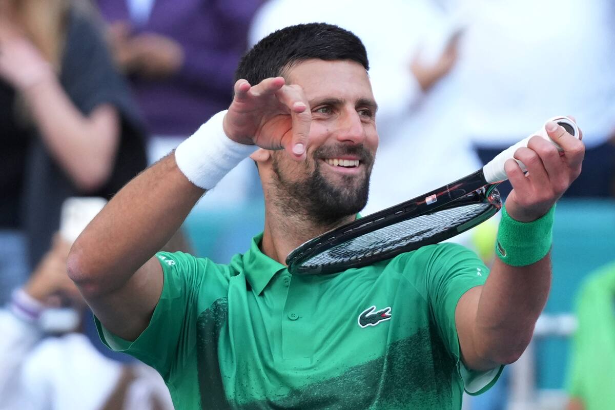 Novak Djokovic quiere ganar su séptimo Masters 1000 de Miami para quedar como el máximo campeón de la historia