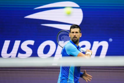 Novak Djokovic superó al francés Alexandre Muller en la primera ronda del US Open