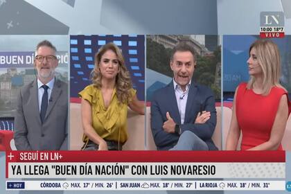Novaresio, Calabró, Majul y Plager analizaron el accionar de Fernández (Captura LN+)