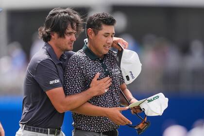 Novatos del PGA Tour Isaiah Salinda y Kevin Velo lideran Zurich Classic
