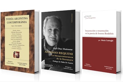 Novedades editoriales de la Fundación Argentina para la Poesía y la editorial Vinciguerra
