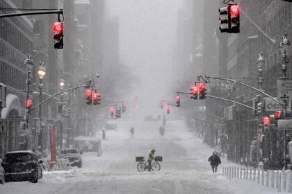 Debido a la tormenta el presidente estadounidense, Joe Biden, aplazó una visita que tenía prevista al departamento de Estado, y el Congreso restringió sus actividades.