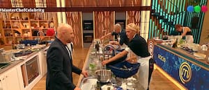 MasterChef Celebrity: el reality comenzó con un tenso momento entre Germán Martitegui y Elizabeth Vernaci