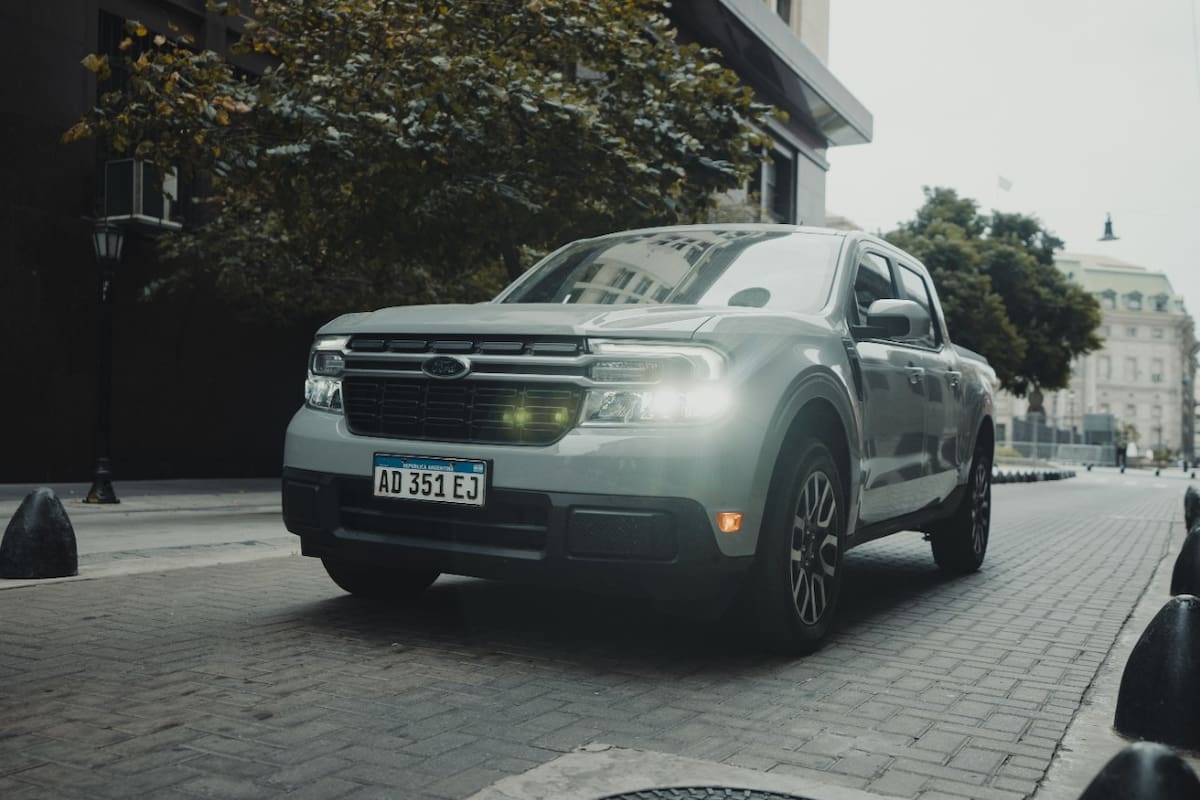 Nueva Ford Maverick híbrida, uno de los modelos que se sumará desde junio a la oferta del mercado local