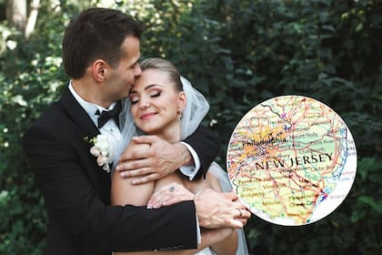 Nueva Jersey recién casados