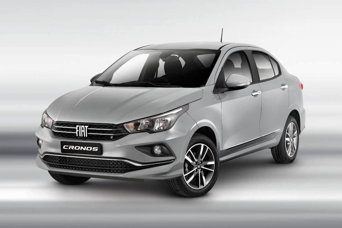 Nueva parrilla y llantas, algunos de los detalles del renovado Fiat Cronos MY23