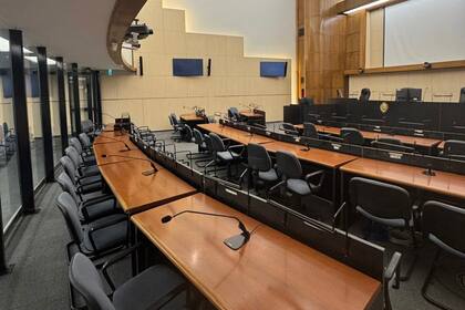 Nueva Sala Amia
El Consejo de la Magistratura finalizó la puesta en valor del histórico auditorio de Comodoro Py, con una inversión superior a 162 millones de pesos