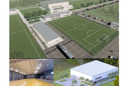 Nueva sede del club Tricolores y su polideportivo en la ciudad de La Plata