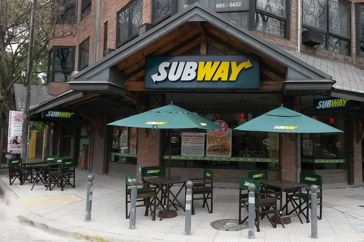 Nueva sucursal de Subway de Hurlingham